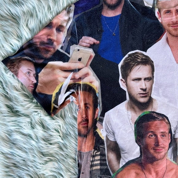 Vintage 2000’s Ryan Gosling Fan-wear Collage T-Shirt - Picture 2 of 8